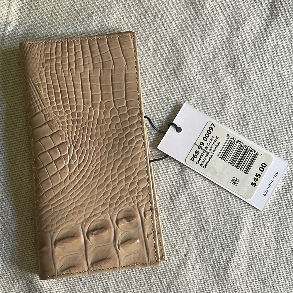 Brahmin Checkbook cover